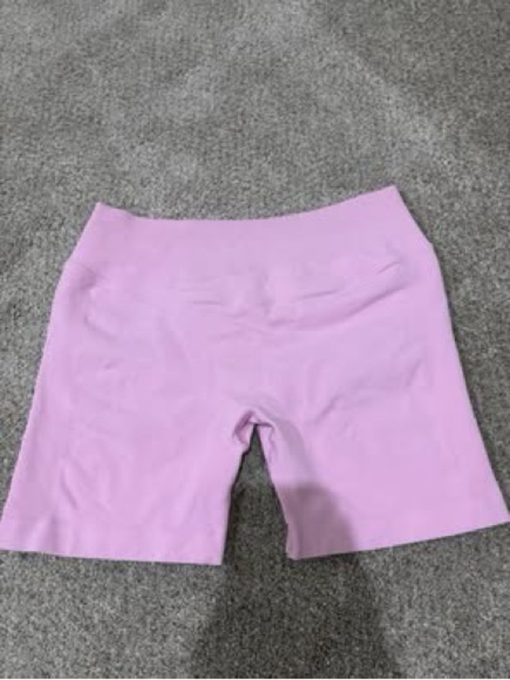 Women’s High-Rise Lavender Athletic Bike Shorts